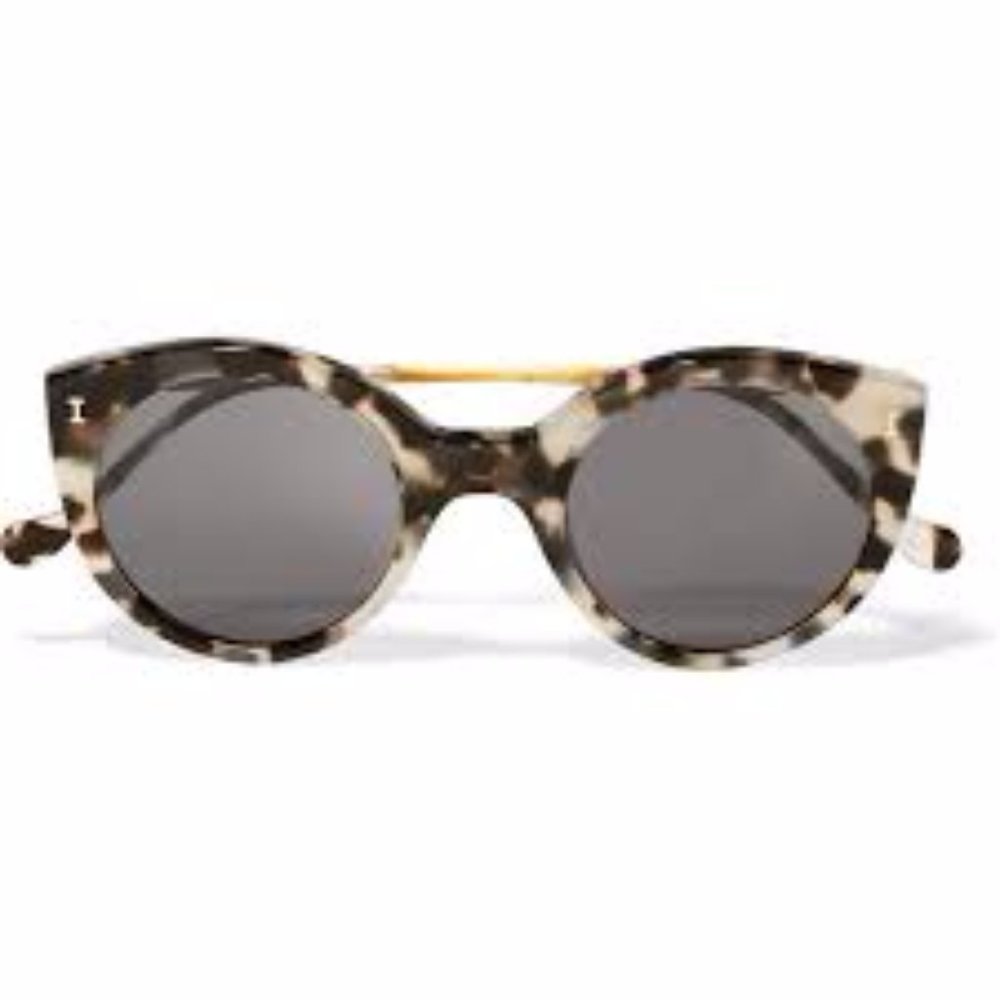 Ille Steva Palm Beach Tortoise Glasses Gray/White - Picture 5 of 6